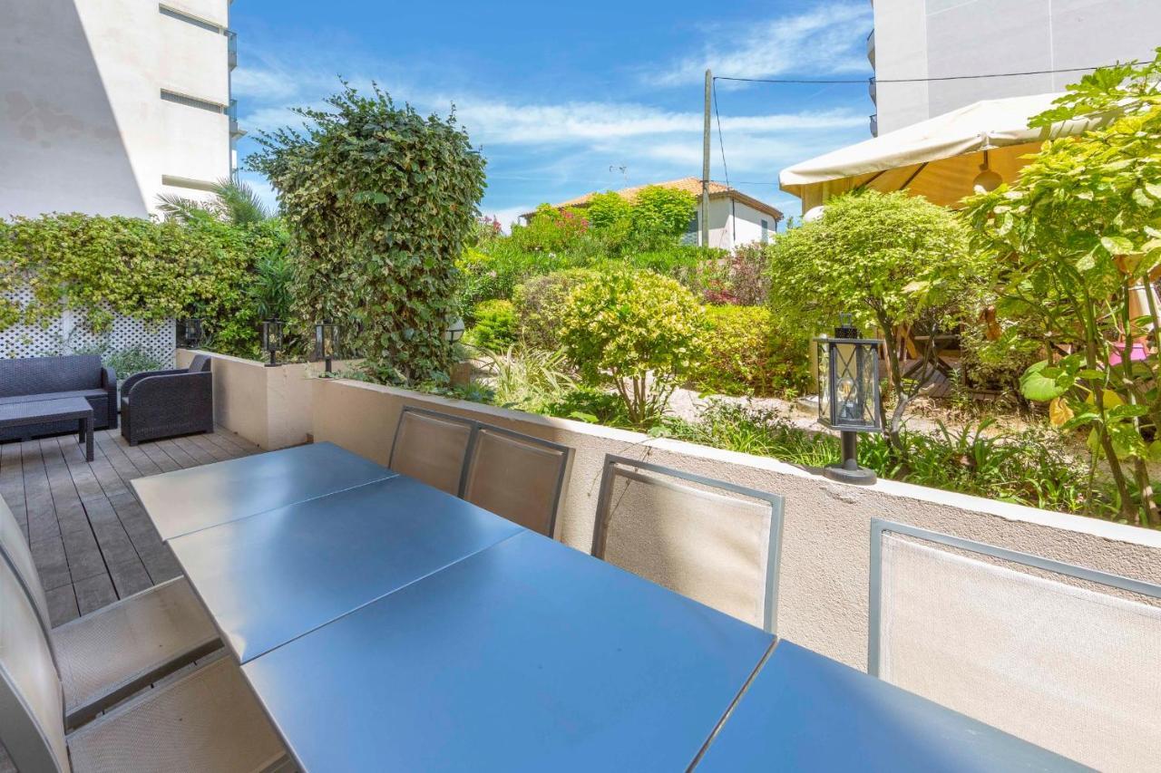 Apartment 2 Bedrooms2 Bathroomsdouble Terrace & Garden In Palm Beach Area Cannes Extérieur photo